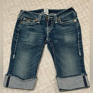 True Religion Denim Shorts - Size 28